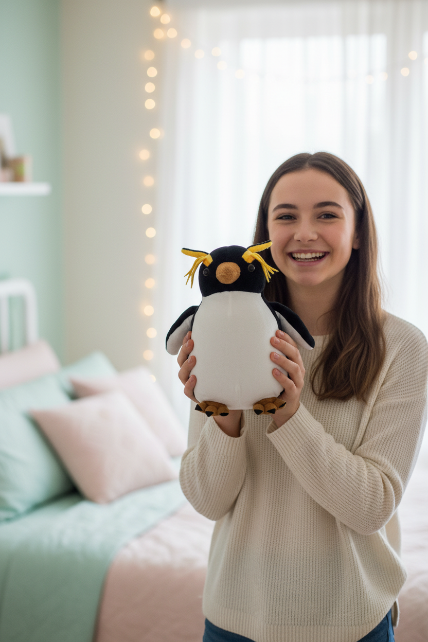 Rockaroni penguin