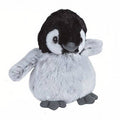 Penguroo® Gifts Inc. plush penguin stuffed animal toy with black head and grey fluffy body.