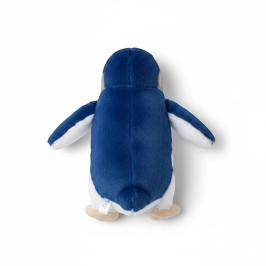 Penguroo® Gifts Inc. plush penguin toy in blue, white, and grey, perfect for children's cuddles and play.