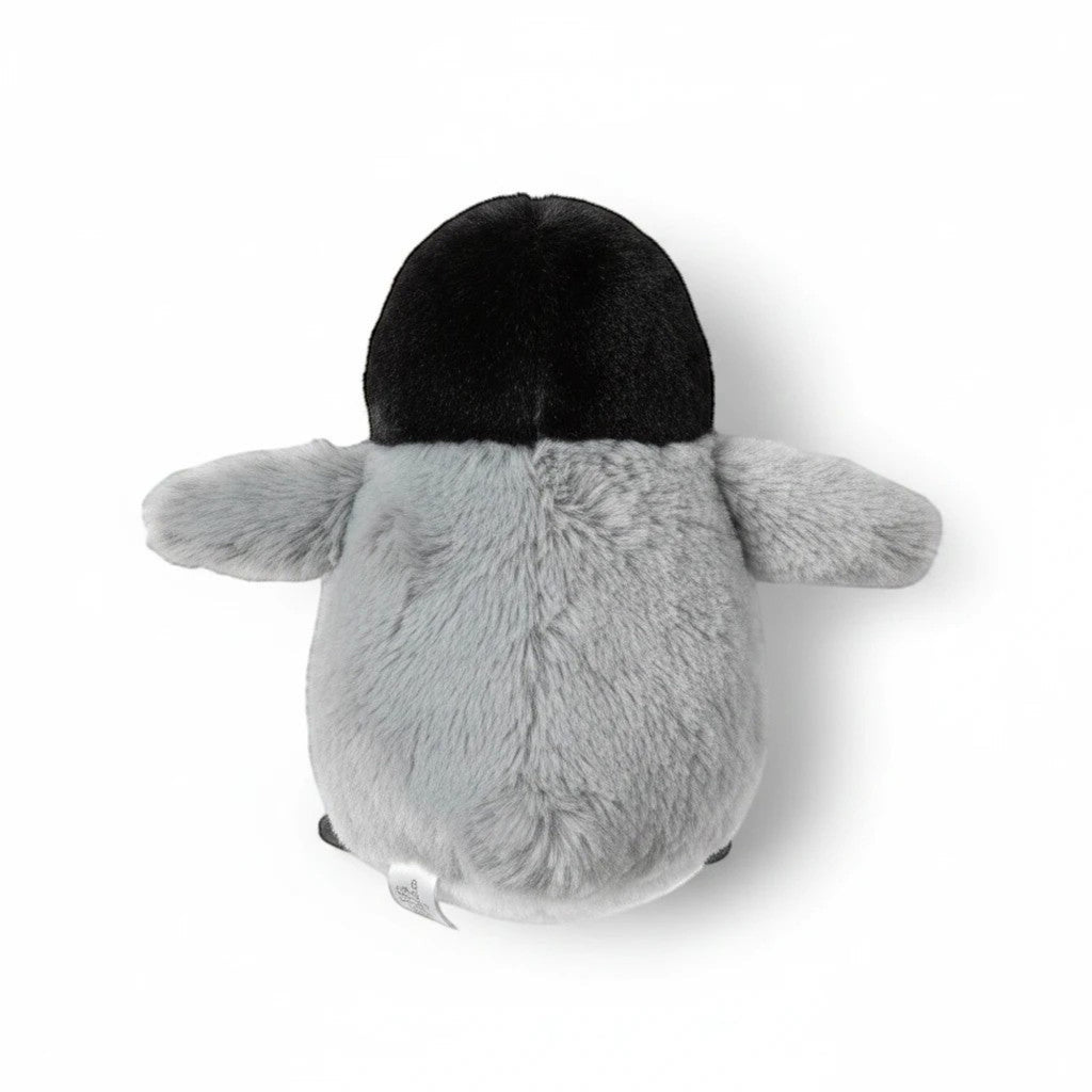 Penguroo® Gifts Inc. plush penguin stuffed animal toy, soft grey and black, perfect for cuddles and play.