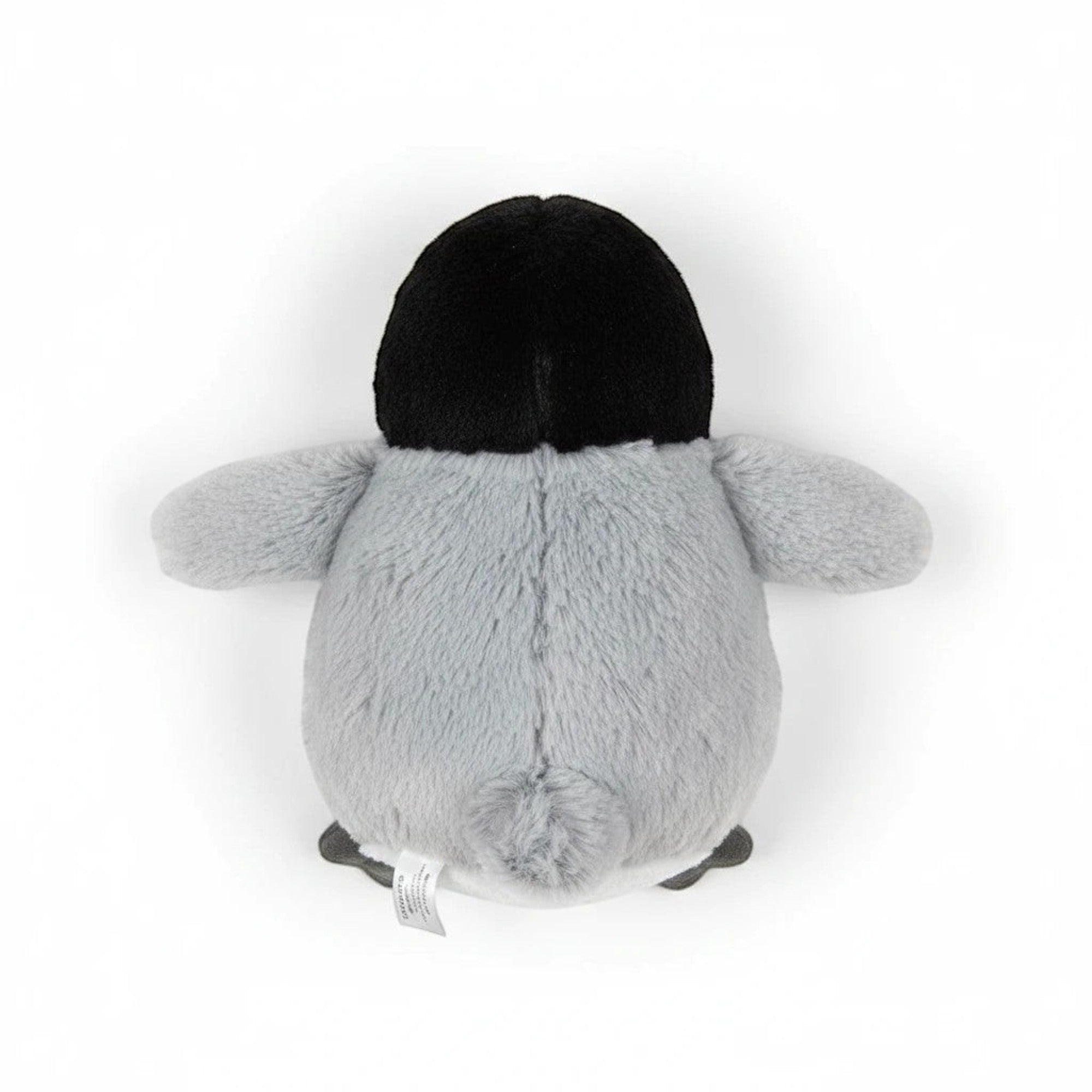 Penguroo® Gifts Inc. plush penguin stuffed animal toy, black and grey, soft and cuddly.